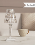 LuxeCrystal | Elegant Dimmable LED Table Lamp with Wireless Design 2