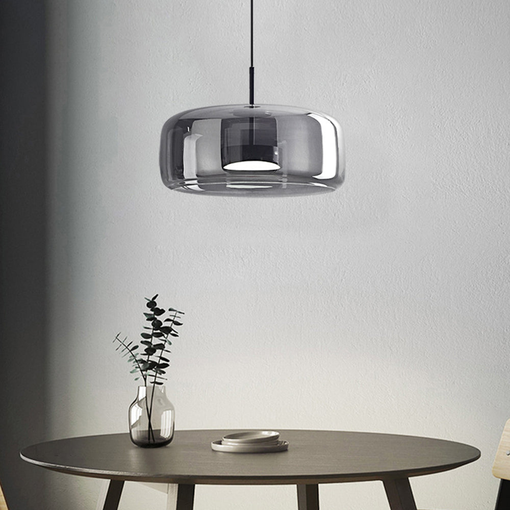 LuxeGlow - Retro Amber Pendant Light 10