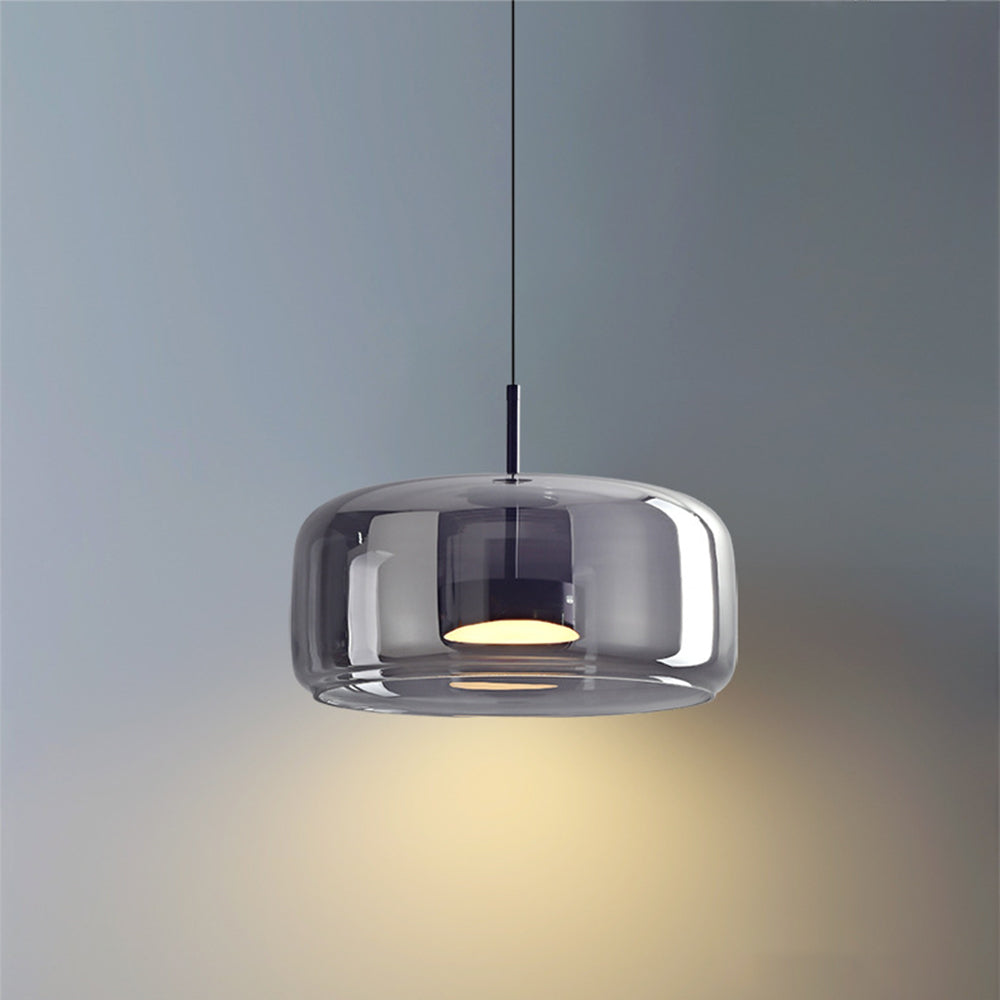 LuxeGlow - Retro Amber Pendant Light 4