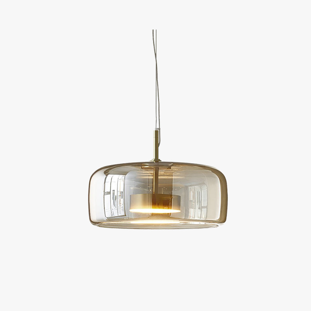 LuxeGlow - Retro Amber Pendant Light 5