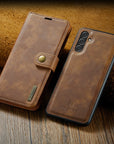 LuxeGuard | Stylish Versatile Detachable Leather Case for Samsung Galaxy 0