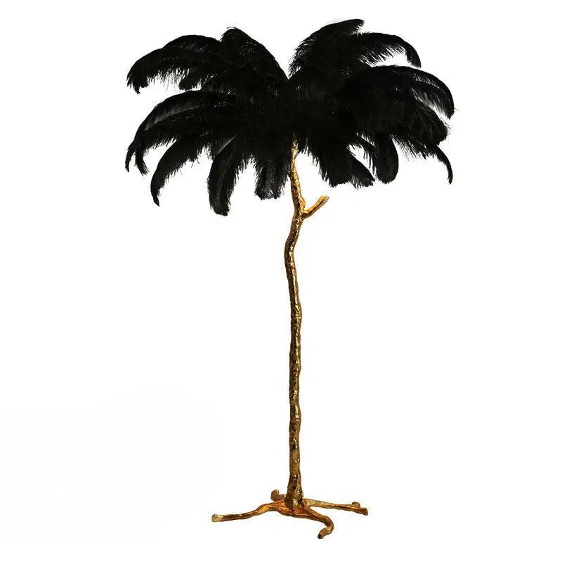 LuxeOstral - Nordic Ostrich Feather Floor Light 6
