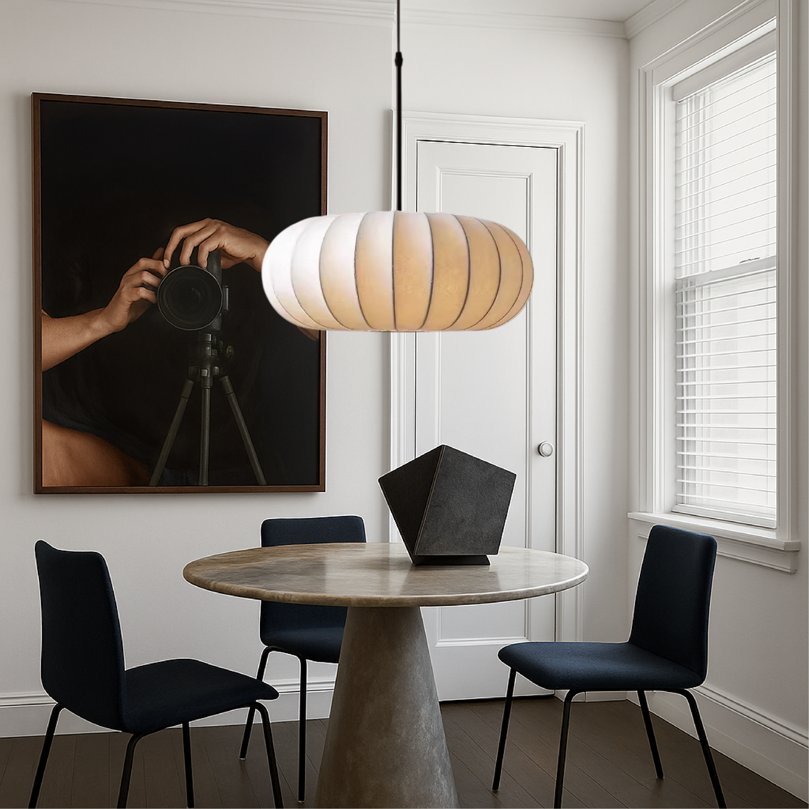 Luxona | Modern Elegance Silk Hanging Lamp 6