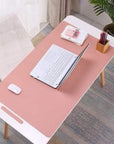LuxuraPad | Elegant Durable PU Leather Desk Mat for Workspace Protection 2