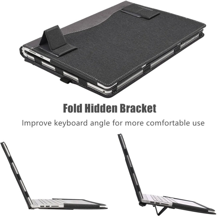 LuxuraShield | Elegant Protective PU Leather Laptop Case for Galaxy Book 3 360 3