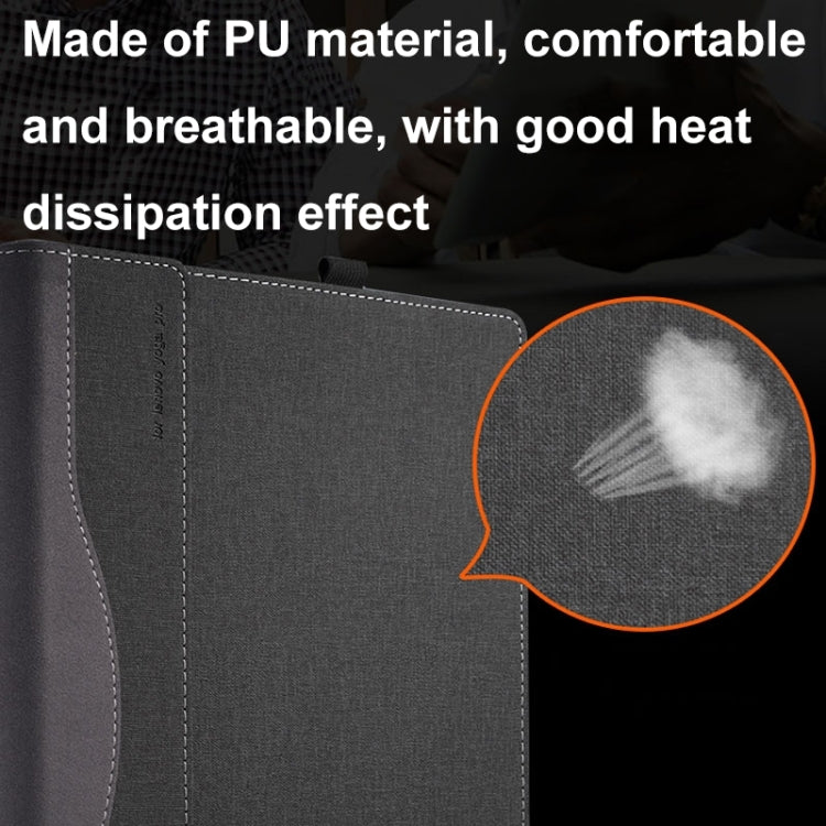 LuxuraShield | Stylish Durable Leather Laptop Sleeve for 13.3 Inch Devices 4