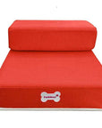 Luxury Dog Steps for Bed – Non-Slip, Joint-Friendly Dog Stairs for Couch and Pet Access 1