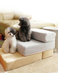 Luxury Dog Steps for Bed – Non-Slip, Joint-Friendly Dog Stairs for Couch and Pet Access 2