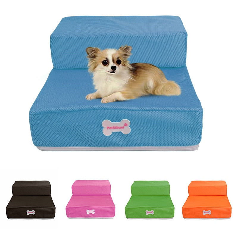 Luxury Dog Steps for Bed – Non-Slip, Joint-Friendly Dog Stairs for Couch and Pet Access 7