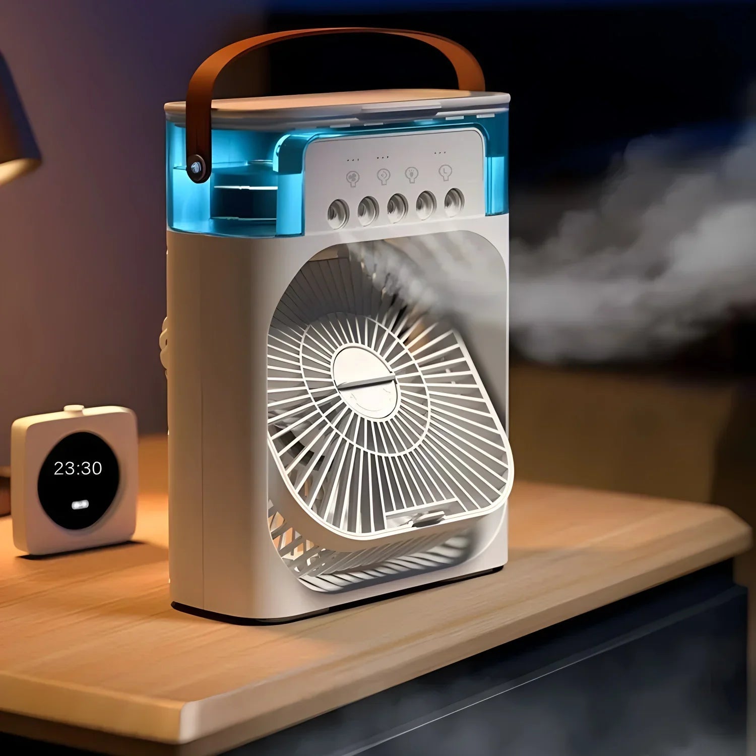 Luxyecs | AirCooler Pro 3-in-1 Fan, Air Conditioner & Humidifier with 7-Color LED Light 3