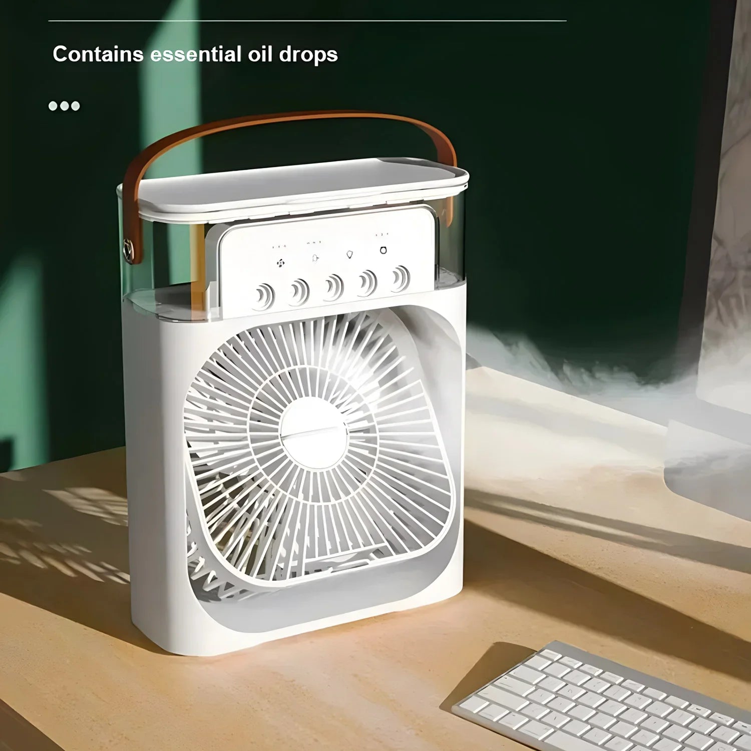 Luxyecs | AirCooler Pro 3-in-1 Fan, Air Conditioner & Humidifier with 7-Color LED Light 4