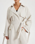 Lyanna | Belted Double-breasted Trench Coat 2