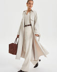 Lyanna | Belted Double-breasted Trench Coat 3