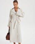 Lyanna | Belted Double-breasted Trench Coat 4