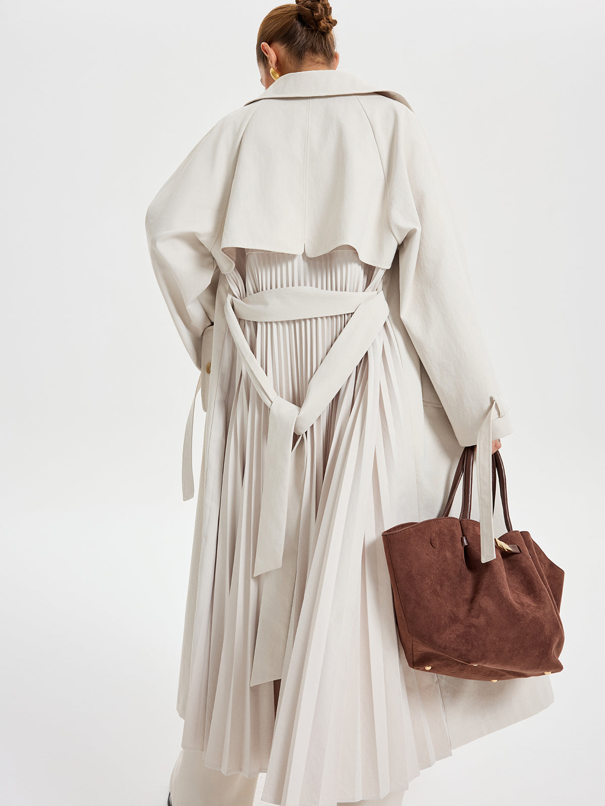 Lyanna | Belted Double-breasted Trench Coat 5