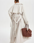 Lyanna | Belted Double-breasted Trench Coat 5