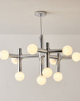 Lysiq | Artistic Metal Bauhaus Chandelier for Aesthetic Interiors 0
