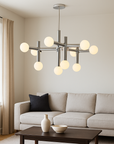Lysiq | Artistic Metal Bauhaus Chandelier for Aesthetic Interiors 1