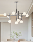 Lysiq | Artistic Metal Bauhaus Chandelier for Aesthetic Interiors 4