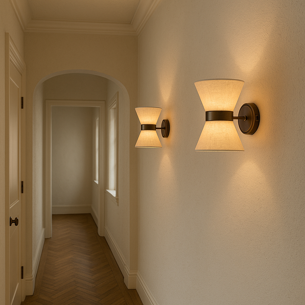 Lysun | Modern Japanese-inspired Wabi Sabi Silk Wall Lamp 3