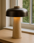 Lytian | Elegant Travertine Style Table Lamp 0