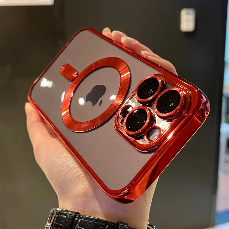 MagPlating | Magnetic Soft-Shell Case with Gold Plating Finish 6