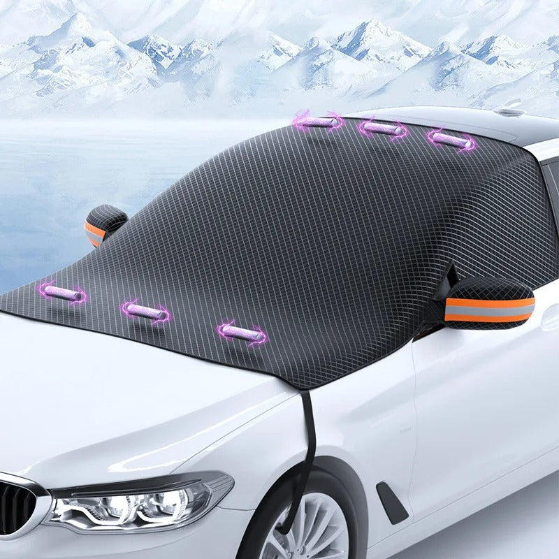 Magnetic Car Cover for All-Season Protection – Durable Oxford Fabric, Easy Installation, Universal Fit 0