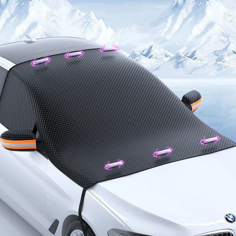 Magnetic Car Cover for All-Season Protection – Durable Oxford Fabric, Easy Installation, Universal Fit 1