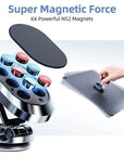 MagnetoGrip | Stylish Adjustable Magnetic Car Phone Holder for Hands-Free Use 6