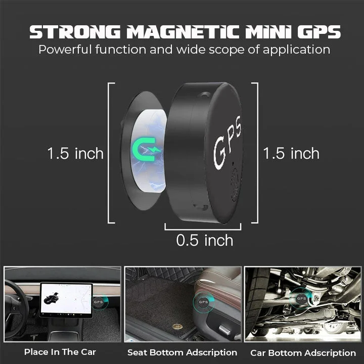 MagnoTrack | Compact Reliable Mini Magnetic GPS Tracker for Vehicles 3