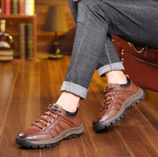 Manchester | Stylish Comfortable Orthopedic Leather Men&#39;s Shoes 7