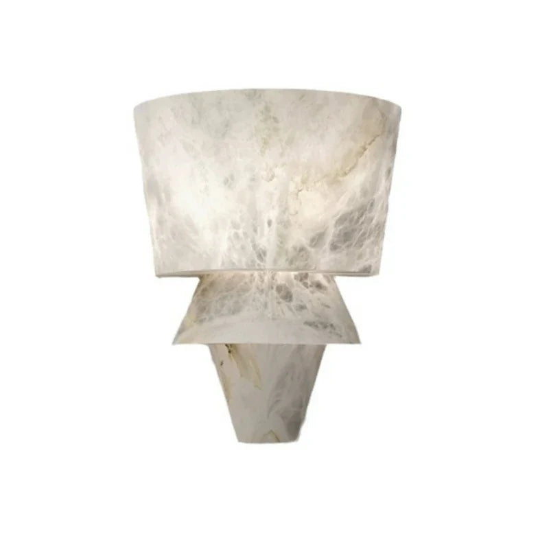 MarbleGlow | Elegant Minimalist Natural Stone Wall Sconce Lighting 5
