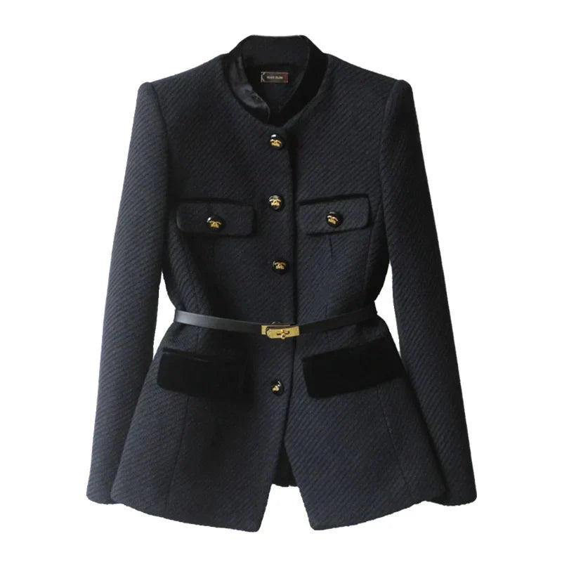 Marina | Timeless Women's Wool Coat – Mid-Length Elegance & Warmth 0