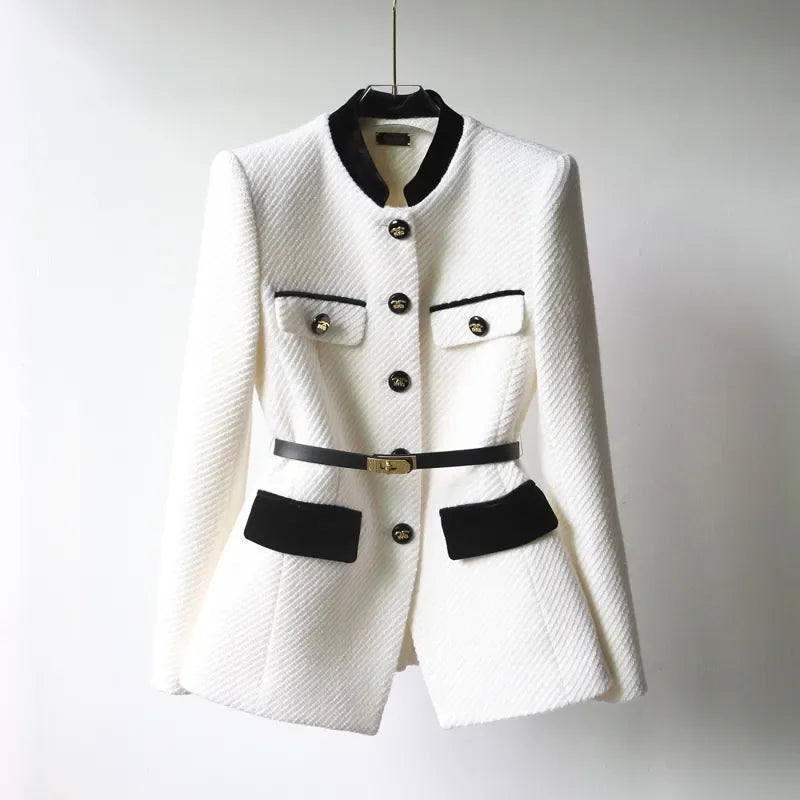 Marina | Timeless Women's Wool Coat – Mid-Length Elegance & Warmth 5