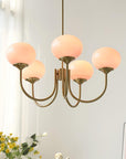CloudWhisper – Stylish Marshmallow Light Fixture with Gentle Radiance