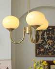 CloudWhisper – Stylish Marshmallow Light Fixture with Gentle Radiance