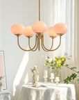 CloudWhisper – Stylish Marshmallow Light Fixture with Gentle Radiance