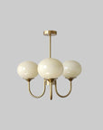 CloudWhisper – Stylish Marshmallow Light Fixture with Gentle Radiance