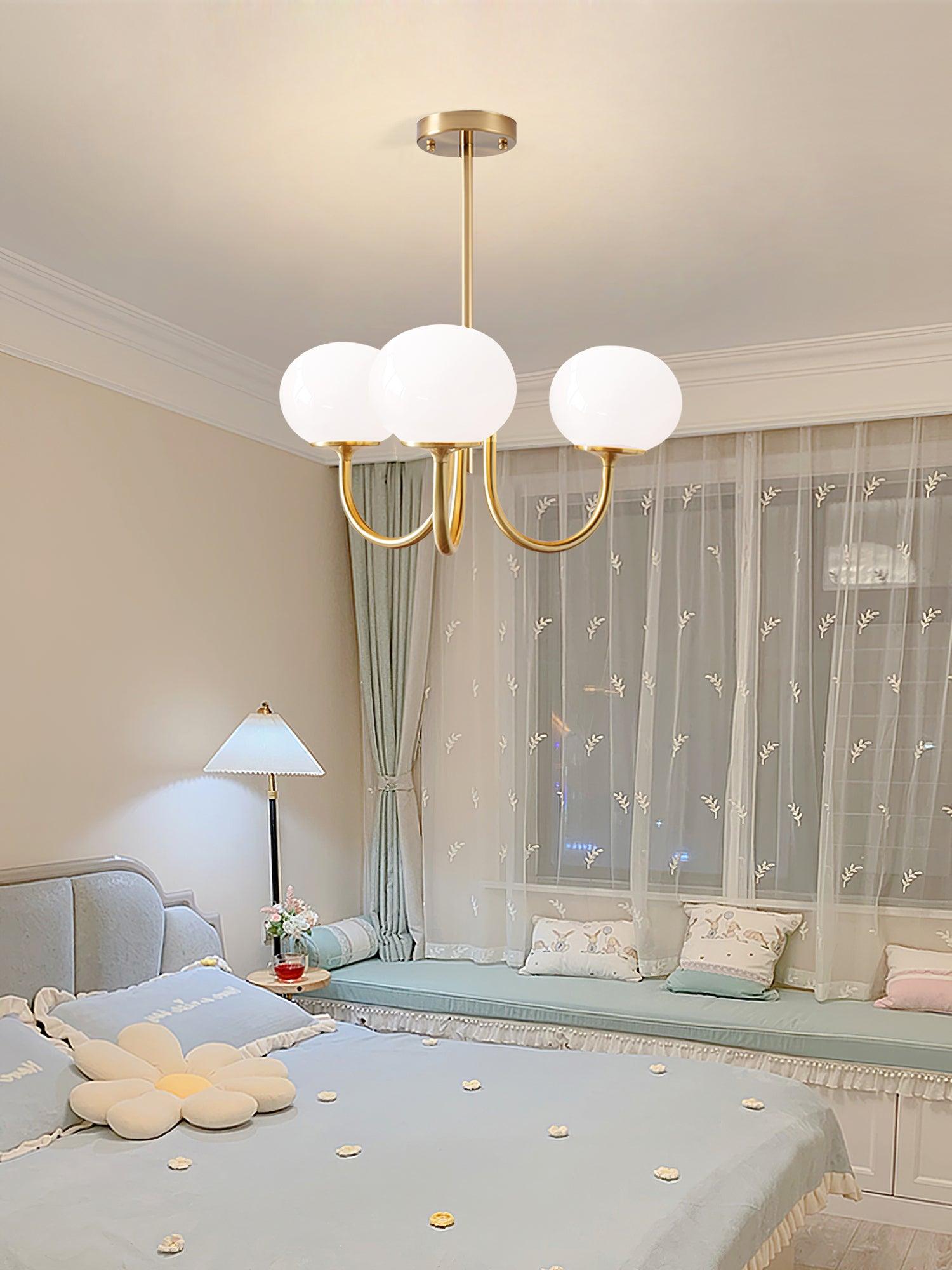 CloudWhisper – Stylish Marshmallow Light Fixture with Gentle Radiance