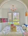 CloudWhisper – Stylish Marshmallow Light Fixture with Gentle Radiance