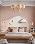 CloudWhisper – Stylish Marshmallow Light Fixture with Gentle Radiance
