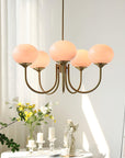 CloudWhisper – Stylish Marshmallow Light Fixture with Gentle Radiance