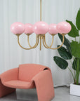 CloudWhisper – Stylish Marshmallow Light Fixture with Gentle Radiance