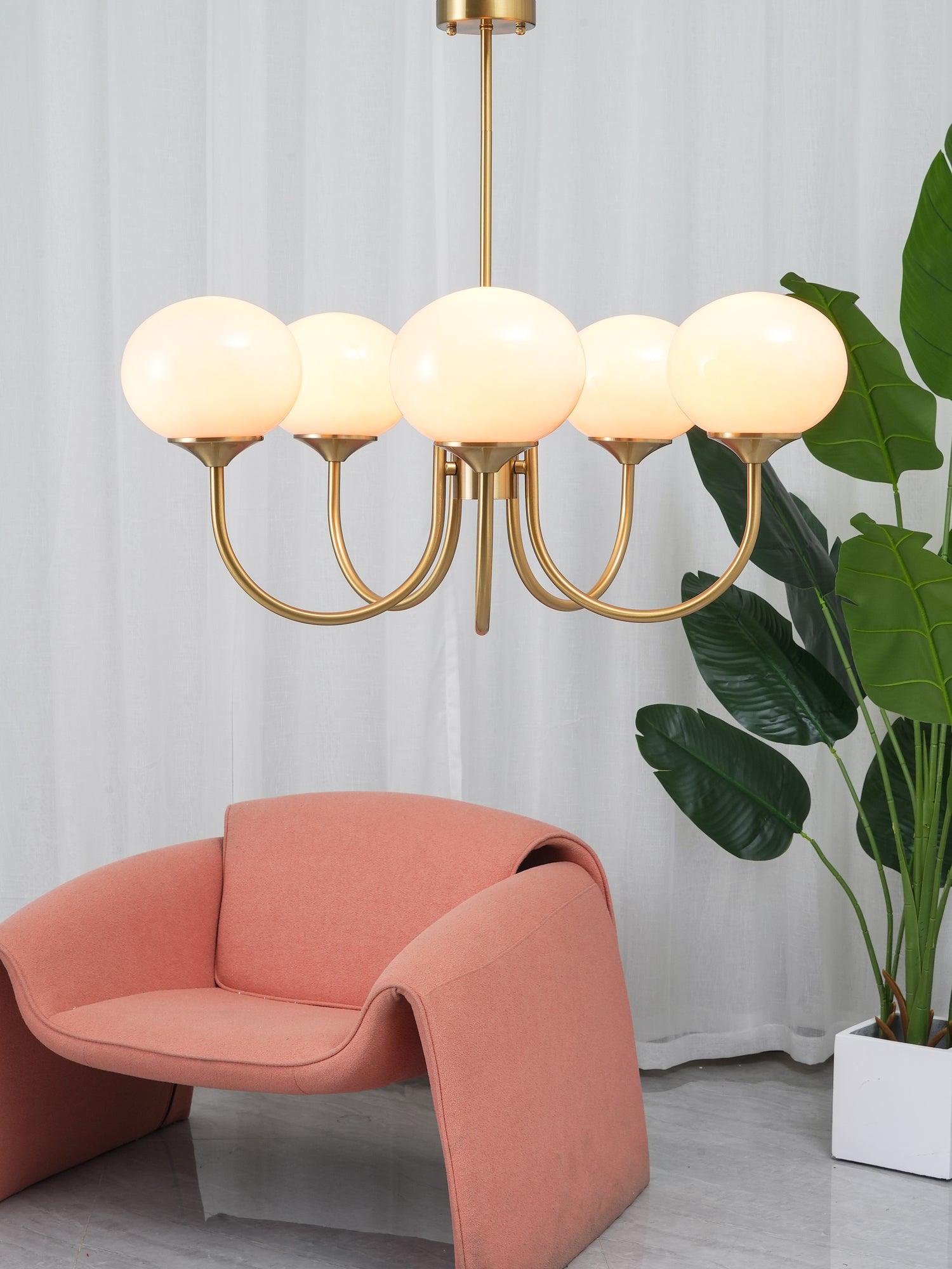 CloudWhisper – Stylish Marshmallow Light Fixture with Gentle Radiance