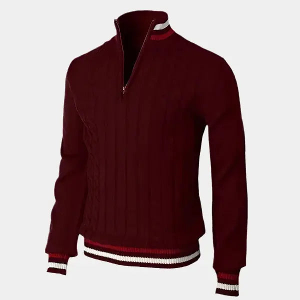 Mason | Cozy Modern Half-Zip Mens Sweater 1