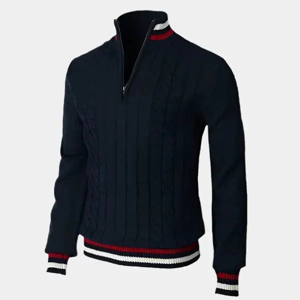 Mason | Cozy Modern Half-Zip Mens Sweater 3