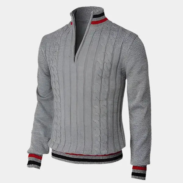 Mason | Cozy Modern Half-Zip Mens Sweater 4