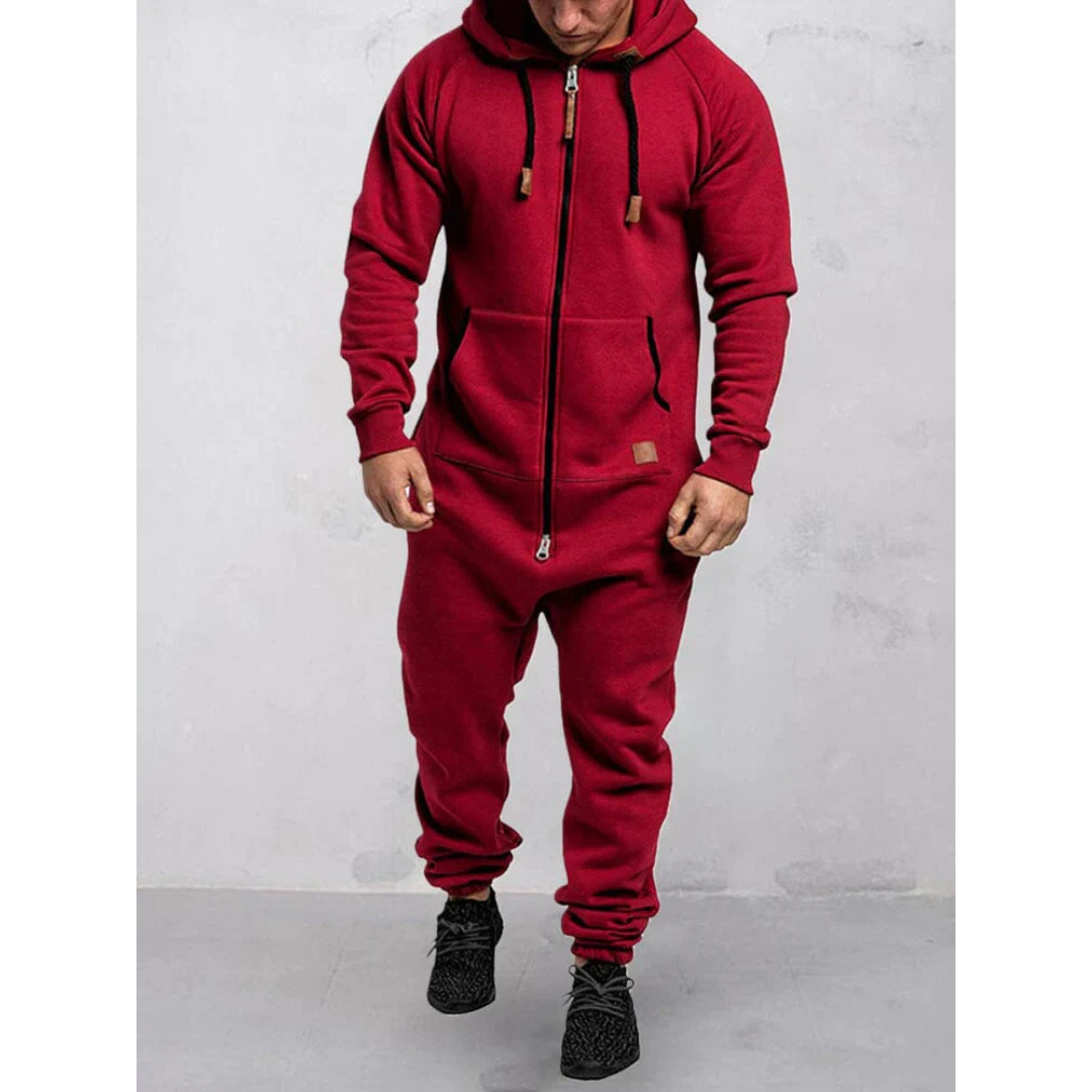 Mason | Cozy Plush Hooded Jumpsuit 3