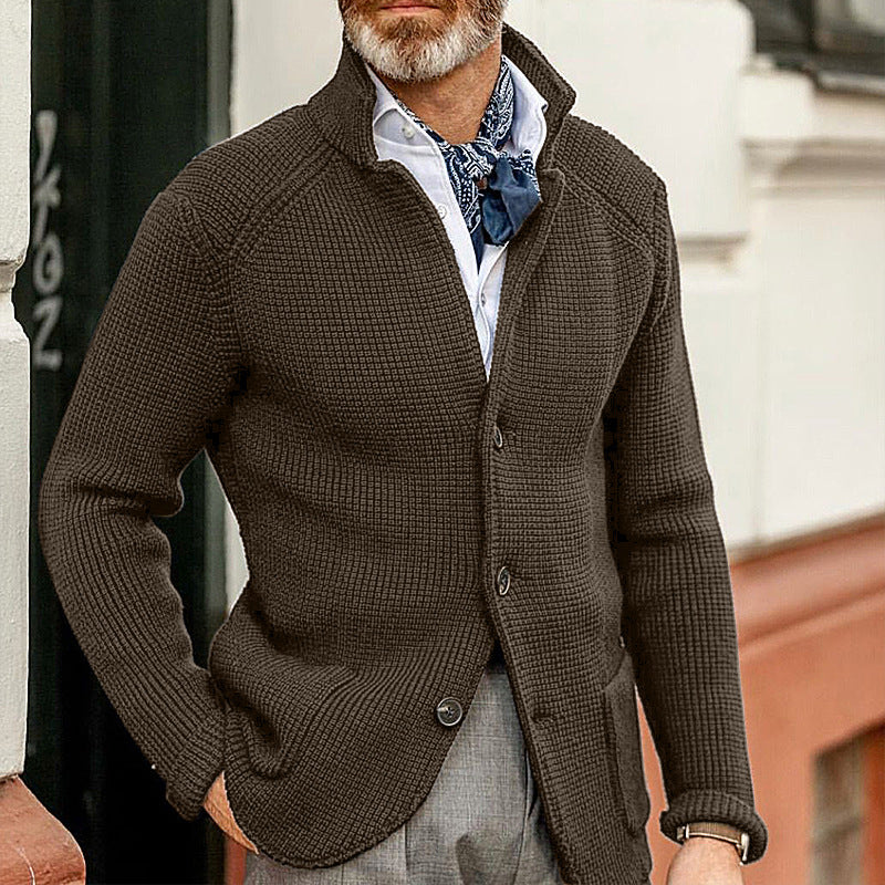 Mason | Elegant Soft Men's Shawl Cardigan 0