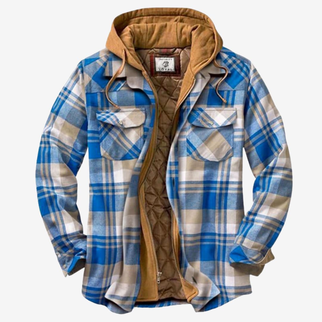 Mason | Modern Cozy Mens Flannel Jacket 0